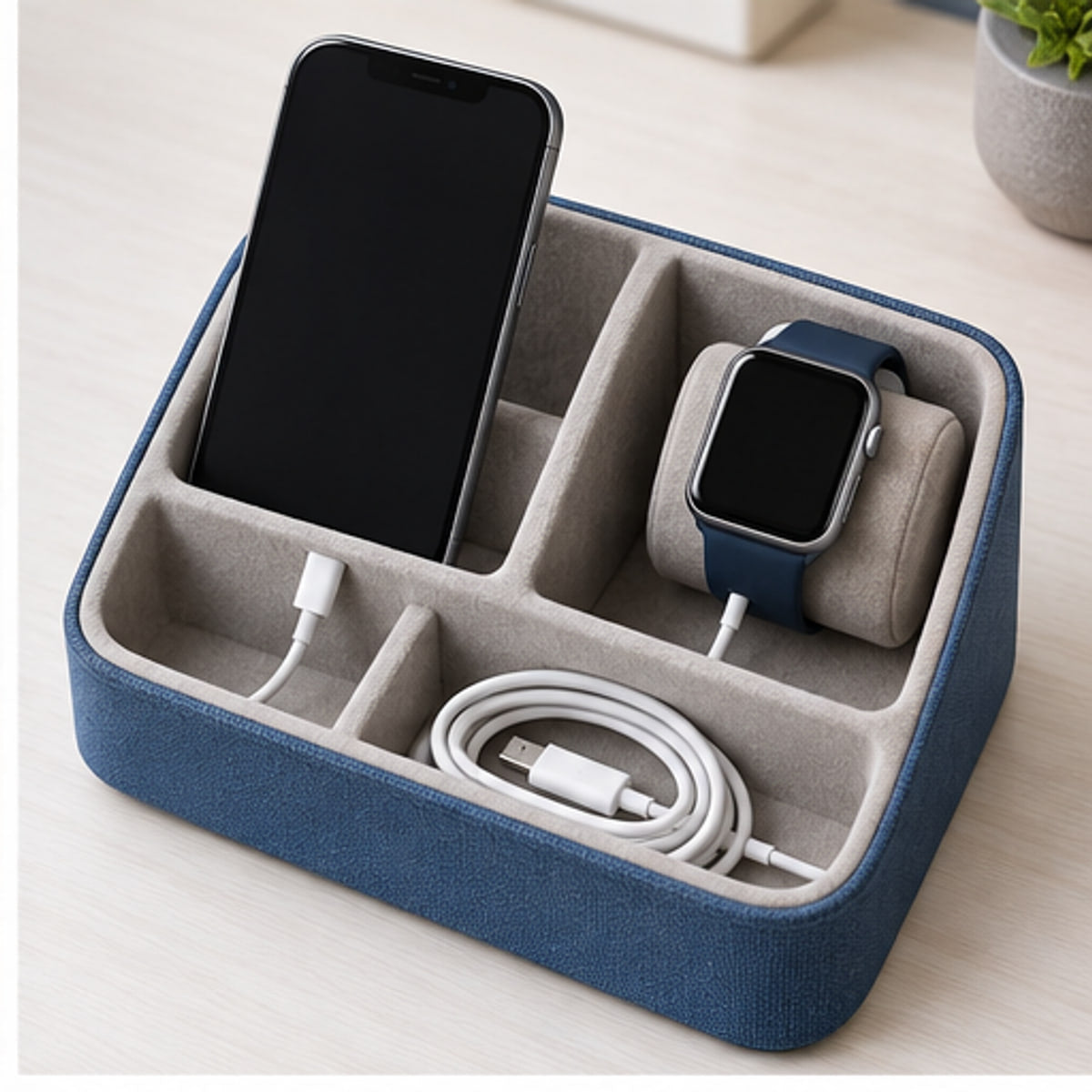 Bedside Charging Organizer — feature view
