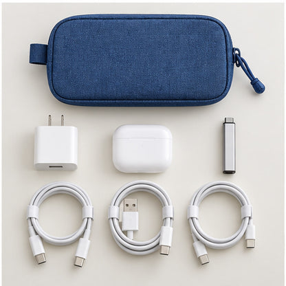 Travel Charging Cable Pouch — included contents
