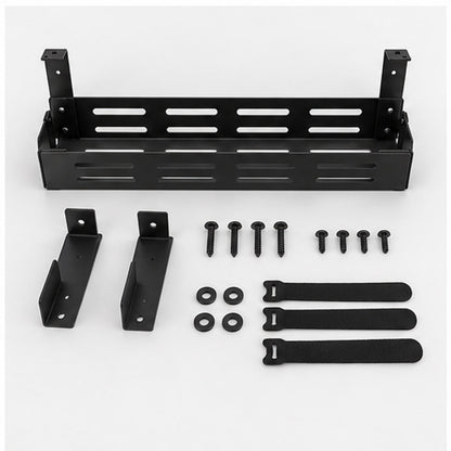 Under-Desk Cable Tray — included contents